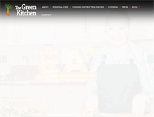 Tablet Screenshot of greenkitchenrichmond.com